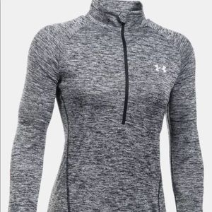 Under Armour Tech Twist ½ Zip - Grey - Small